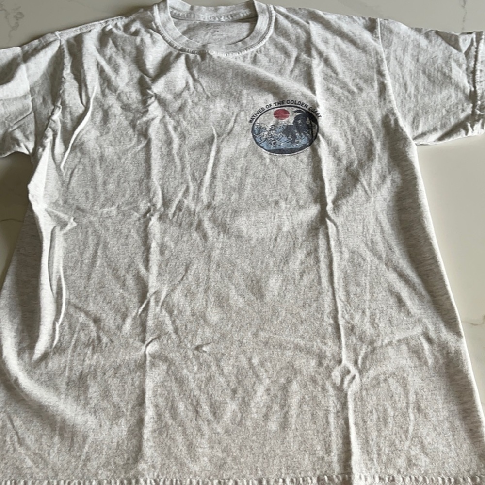 J. Galt from Brandy Melville. T-shirt. Grey
